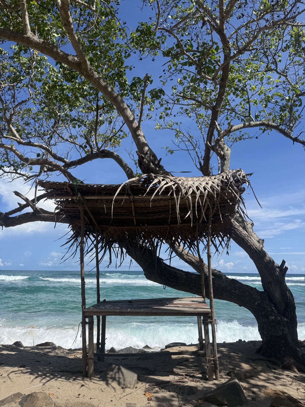 Beach hut